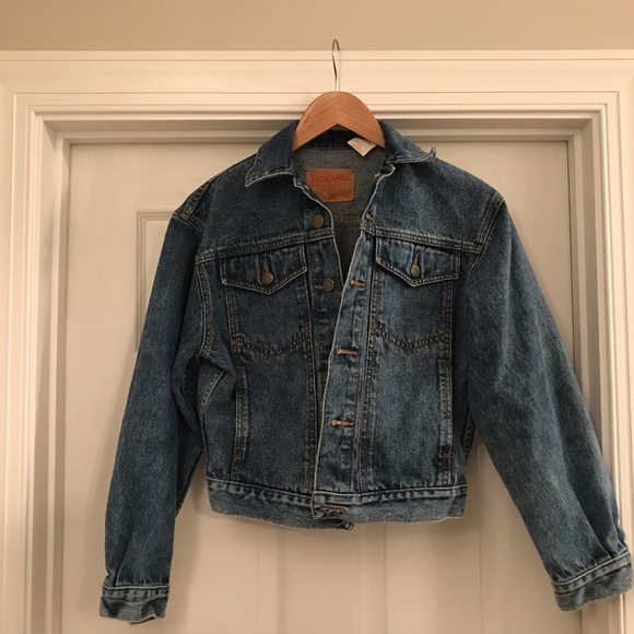 Red Camel Jackets & Blazers - SOLD Cropped denim jacket